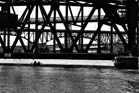 Bridges, Cuyahoga River, Cleveland
